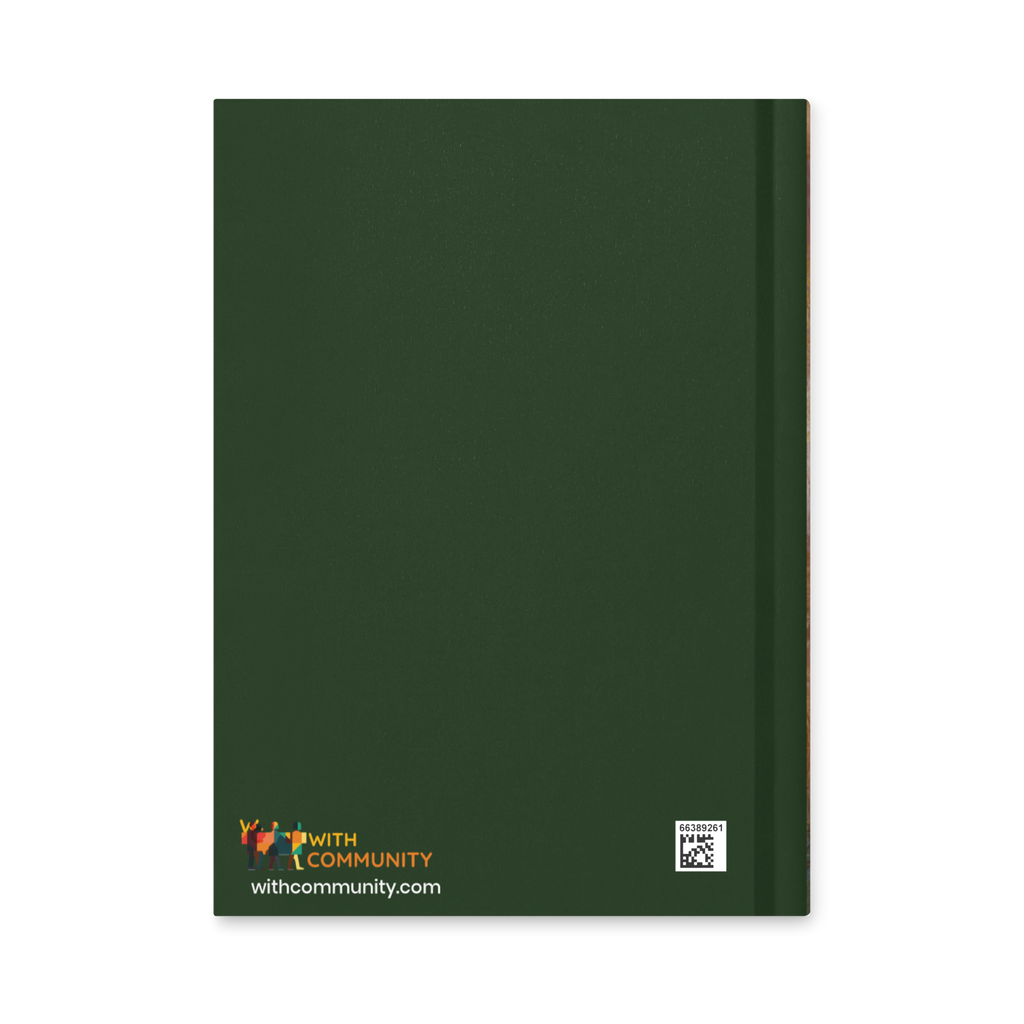 Golden Hour Crane Hardcover Journal